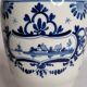 Delft ceramic bottle, Erven Lucas Bols, Amsterdam