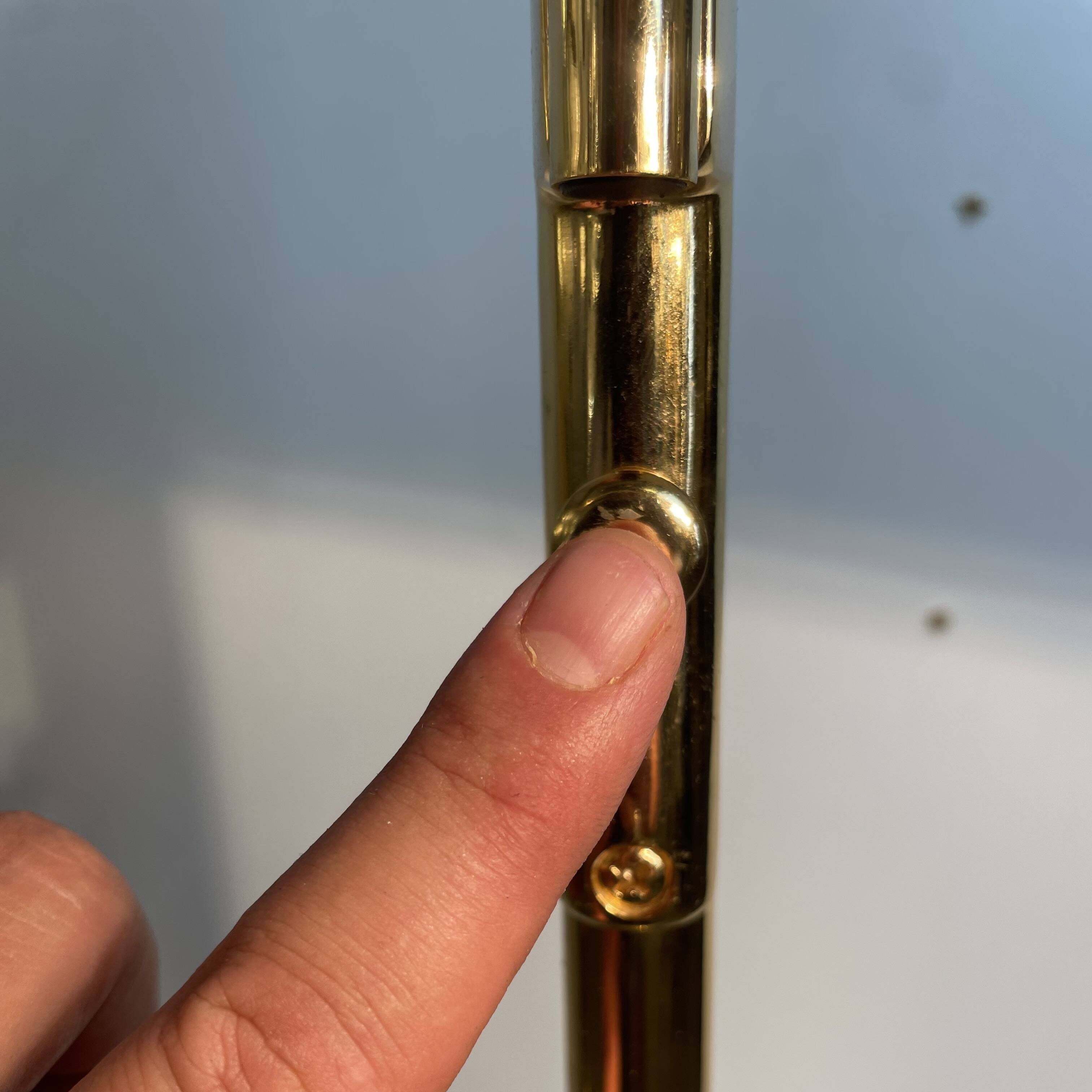 Brass & Opaline Floor Lamp by Milan, Spain, 1980s