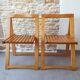 Folding chairs