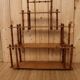 Wooden wall shelf