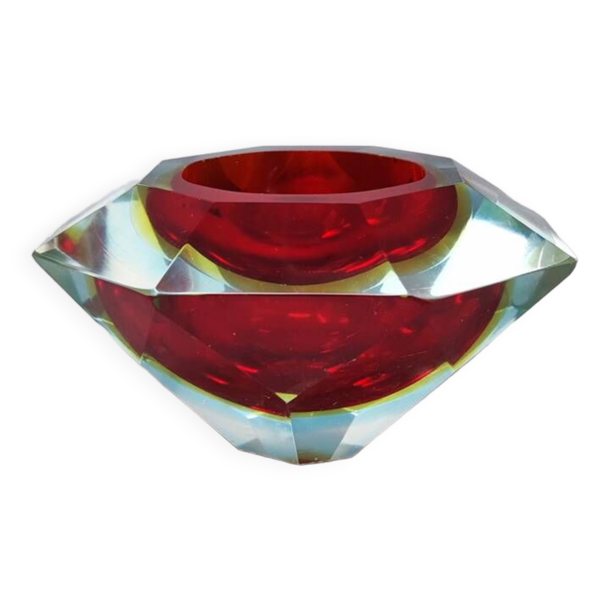 Étonnant grand cendrier ou fourre-tout des années 1960 par Flavio Poli pour Seguso