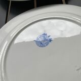6 dessert plates, model 1930, boch la louvière
