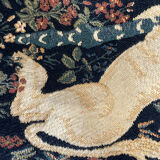 Wall tapestry panel.