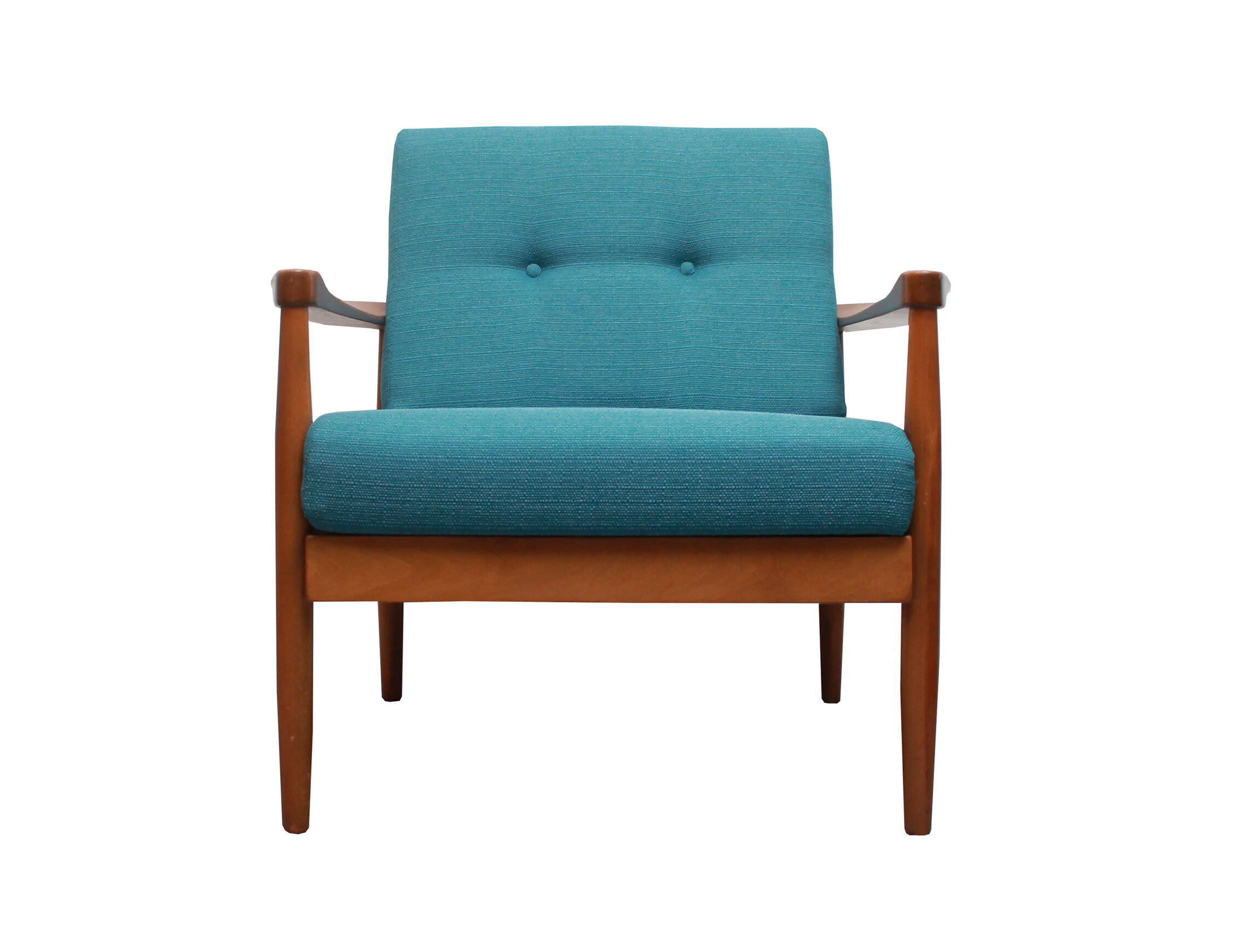 1960s armchair in petrol