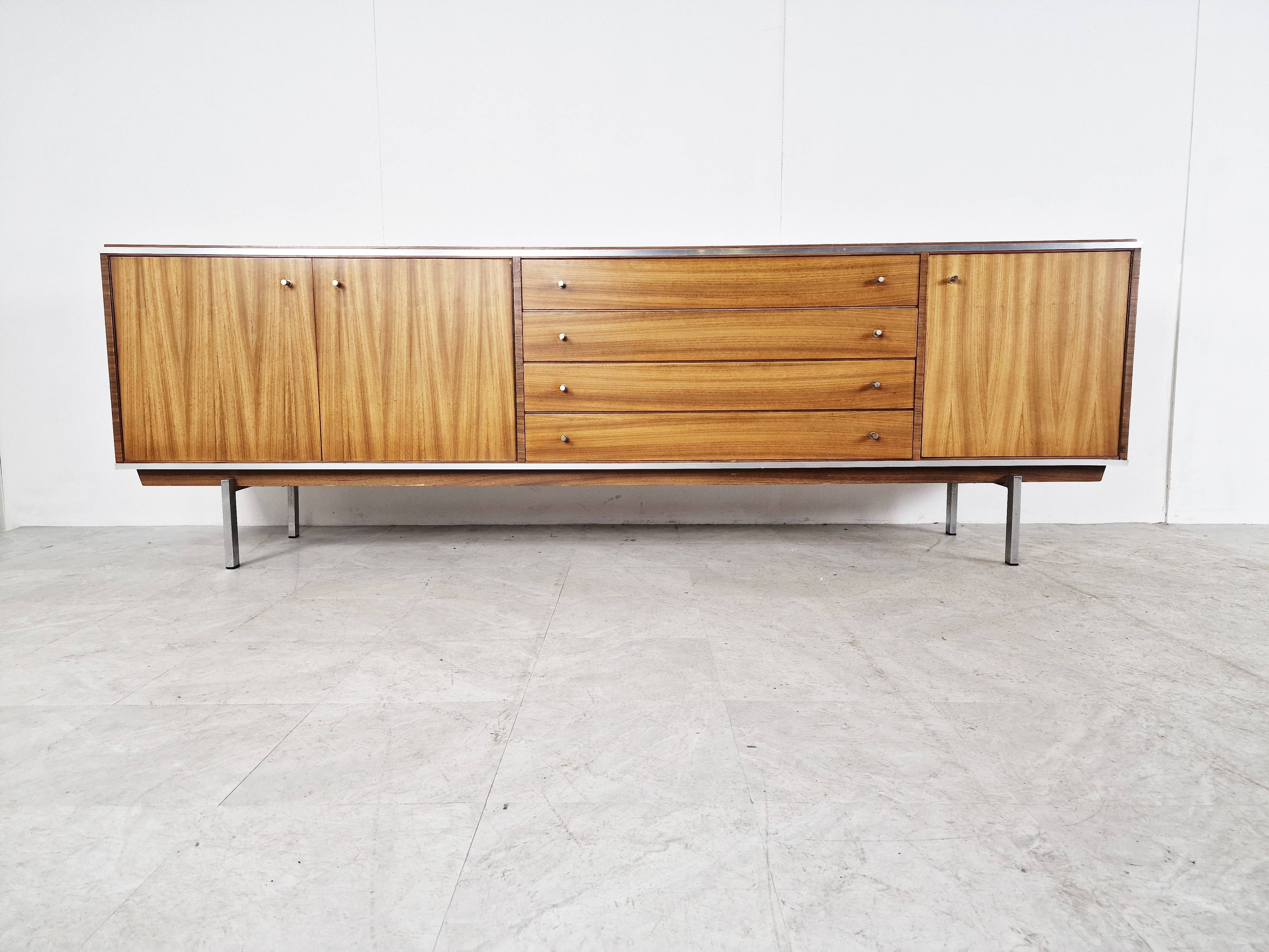 Vintage sideboard by Pieter De Bruyne for AL Meubel, 1960s