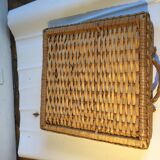 Box vintage rattan