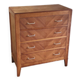 Vintage 4-drawer chest of drawers - 1960s