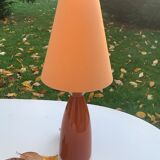 Albret lamp in ceramic glazed terracota vintage and design