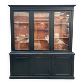 Large patinated library