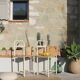 Paire de chevets d'internat vintage