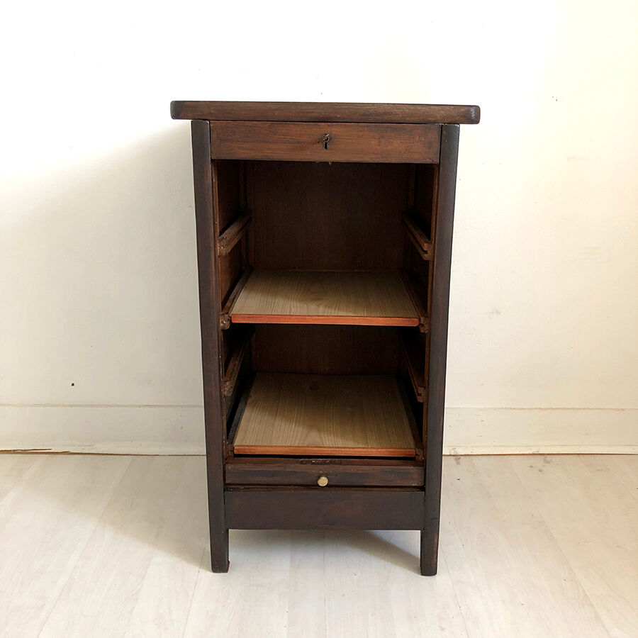 Meuble à rideau vintage 30's