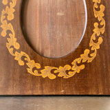 Cadre photo en bois art nouveau, en bois intarsia 20 cm x 15 cm