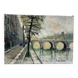 Les quais de Paris signé