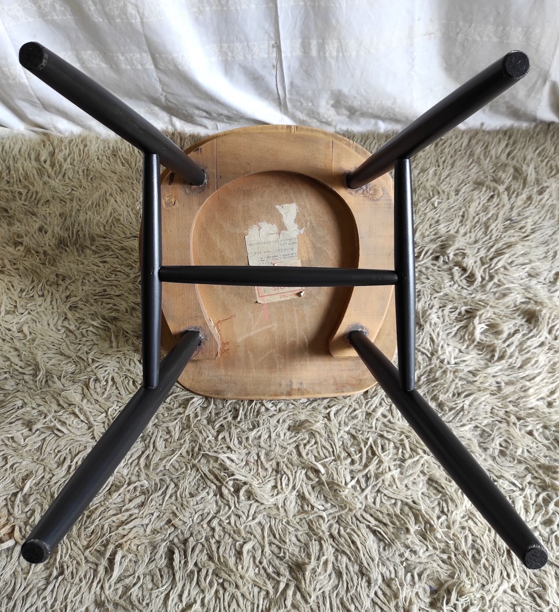 Set of 4 Scandinavian chairs Fanett by Ilmari Tapiovaara – 60s