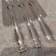 7 silver-plated metal snail forks by silversmith Alfenide, Paris pattern