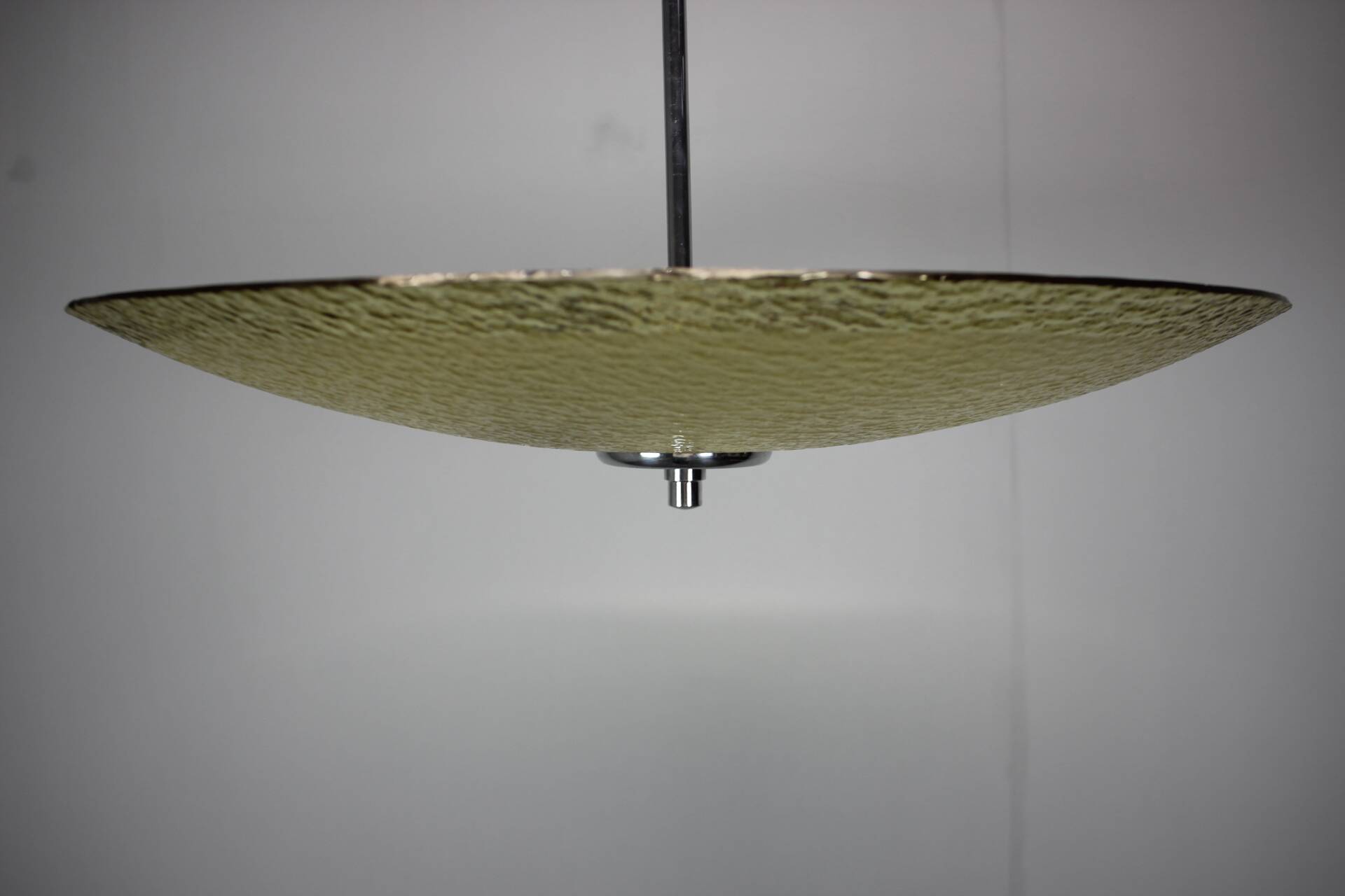 Mid-Century Glass Pendant, 1960s, Czechoslovakia