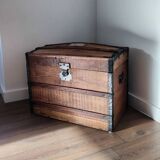 Old domed travel trunk