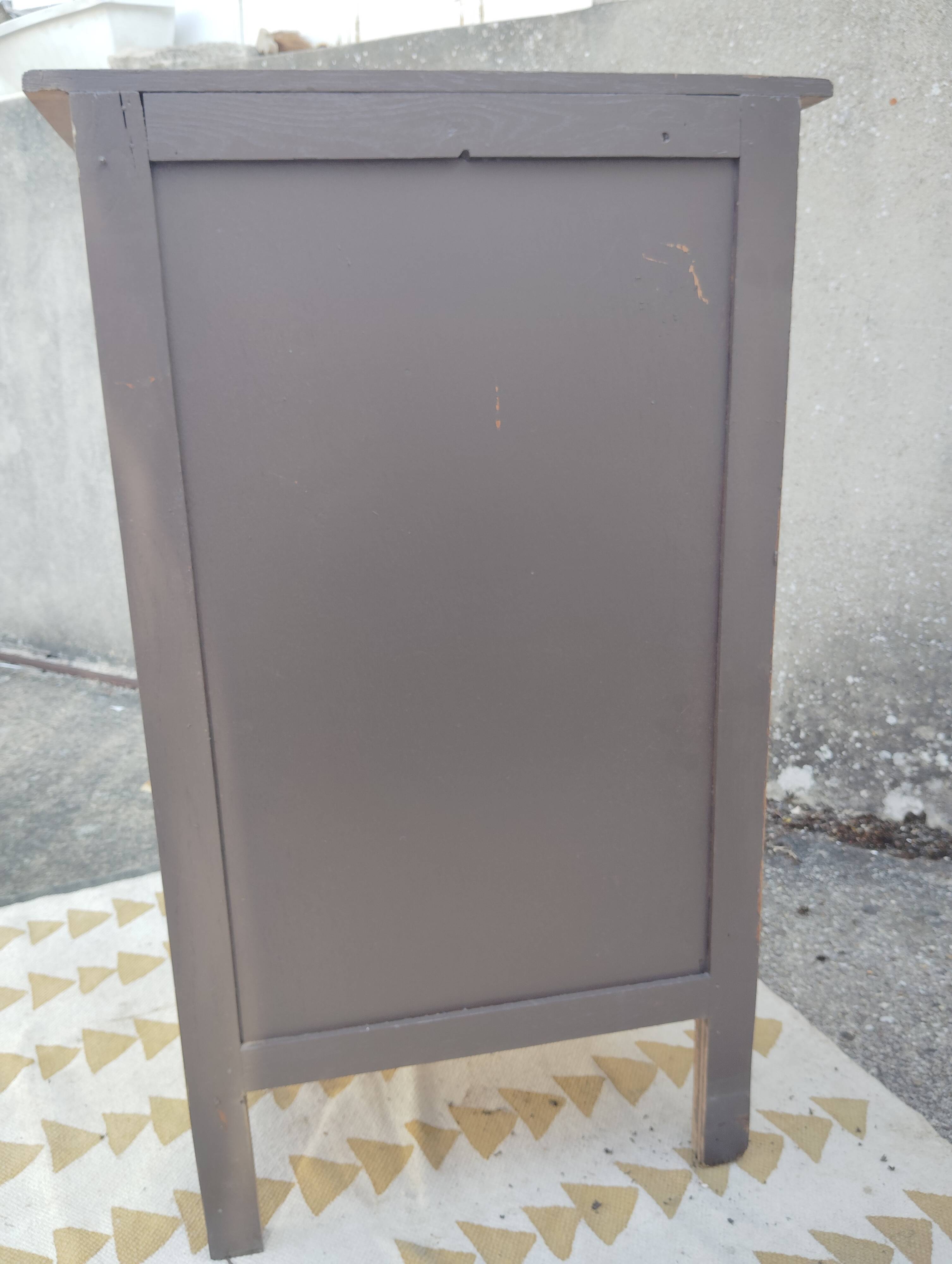 Parisian Buffet 1 Door/Antique Oak Confiturier