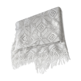 Couvre lit au cochet vintage 180 x 200 cm