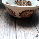 Vintage earthenware salad bowl