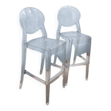 Tabouret de bar en plexiglass "sgabello igloo "