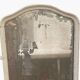 Louis Philippe mirror in wood and patinated stucco 19th century