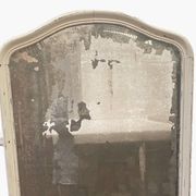 Louis Philippe mirror in wood and patinated stucco 19th century