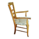 Fauteuil ancien assise paillée