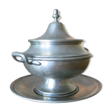Soupière  en étain