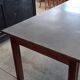 Table de ferme zinc.