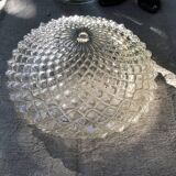 Globe en verre vintage