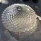 Globe en verre vintage