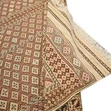 Tapis de salon tissé à plat fait à la main 190x300cm