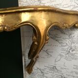 Angle wall console table