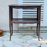 Dessert vintage shelf with curved legs