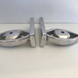 Cast aluminum book clambands