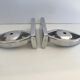 Cast aluminum book clambands