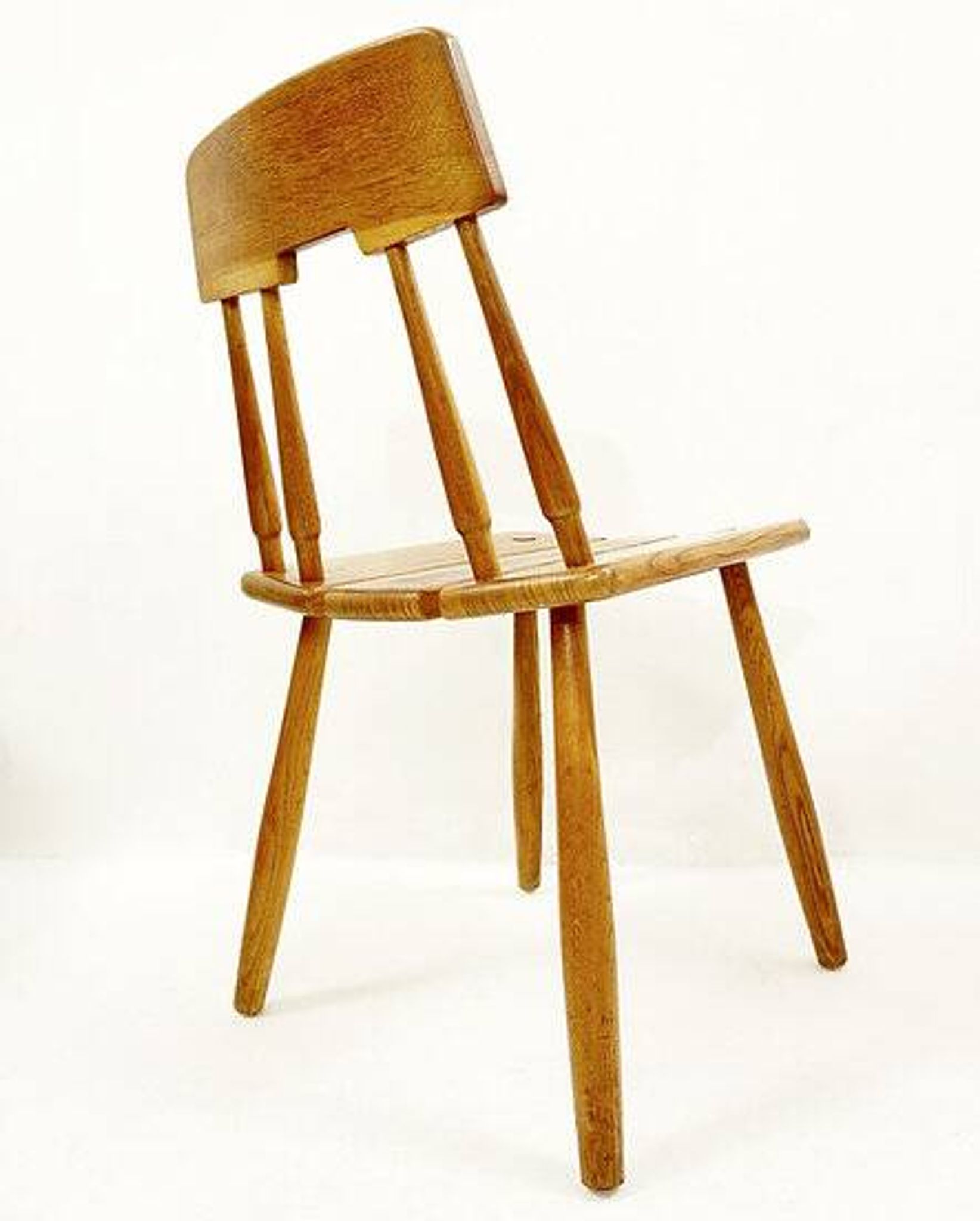 Pair of Carl-Gustav Boulogner chairs Produced by AB Bröderna Wigells stolfabrik - 1950s