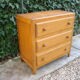 Commode en hêtre vintage 50/60
