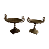 Pair of cassolettes