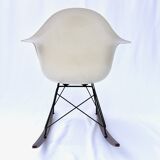 ROCKING CHAIR PARCHEMENT, EAMES, HERMAN MILLER 1970