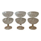 Crystal dessert cups