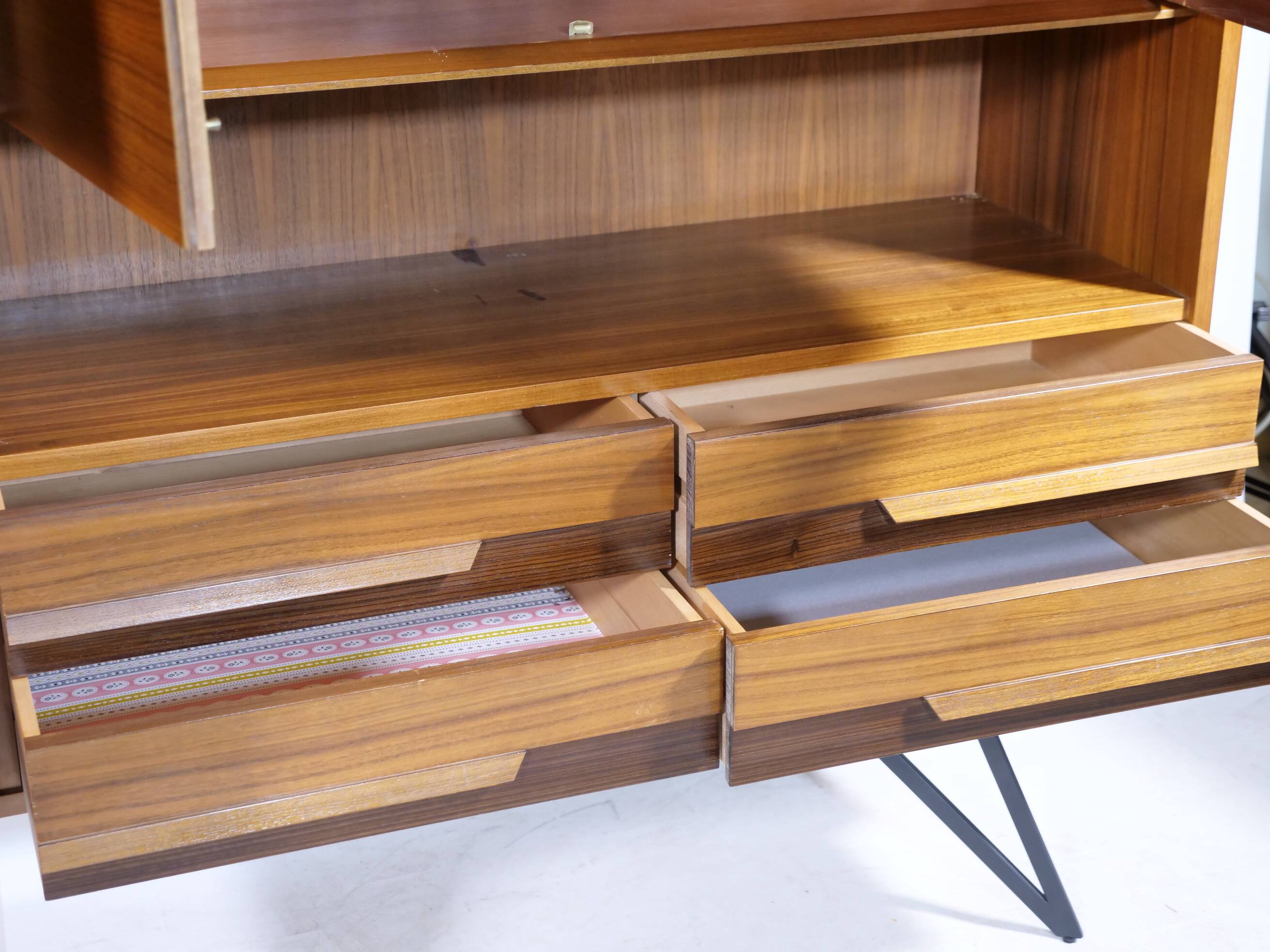 Teak Sideboard by Ernst Dieter Hilker, 1960s Vintage
