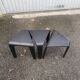 set of 3 Arper Ply stools, designed by Lievore, Altherr, Molina