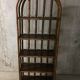 Rattan bookcase 70s