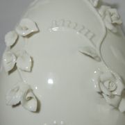 Vase porcelaine barbotine /vintage