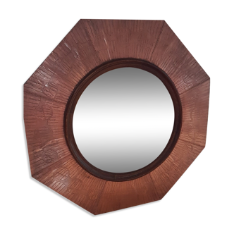 Miroir cuivre vintage