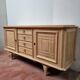 Raw oak sideboard