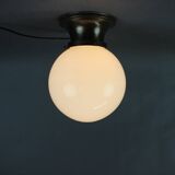 Art Deco Brass Ceilling Lamp, 1920s