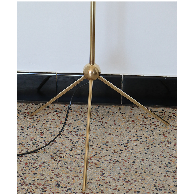 Vintage brass lamp 1950